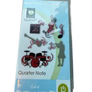 Cricut Quarter Note cartridge band, musical instruments, drums